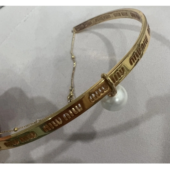 RARE MIU MIU Chocker Necklace - Picture 3 of 12